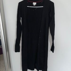 long black cardigan NWT
